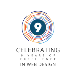 celebrating 9 years of excellence in web design